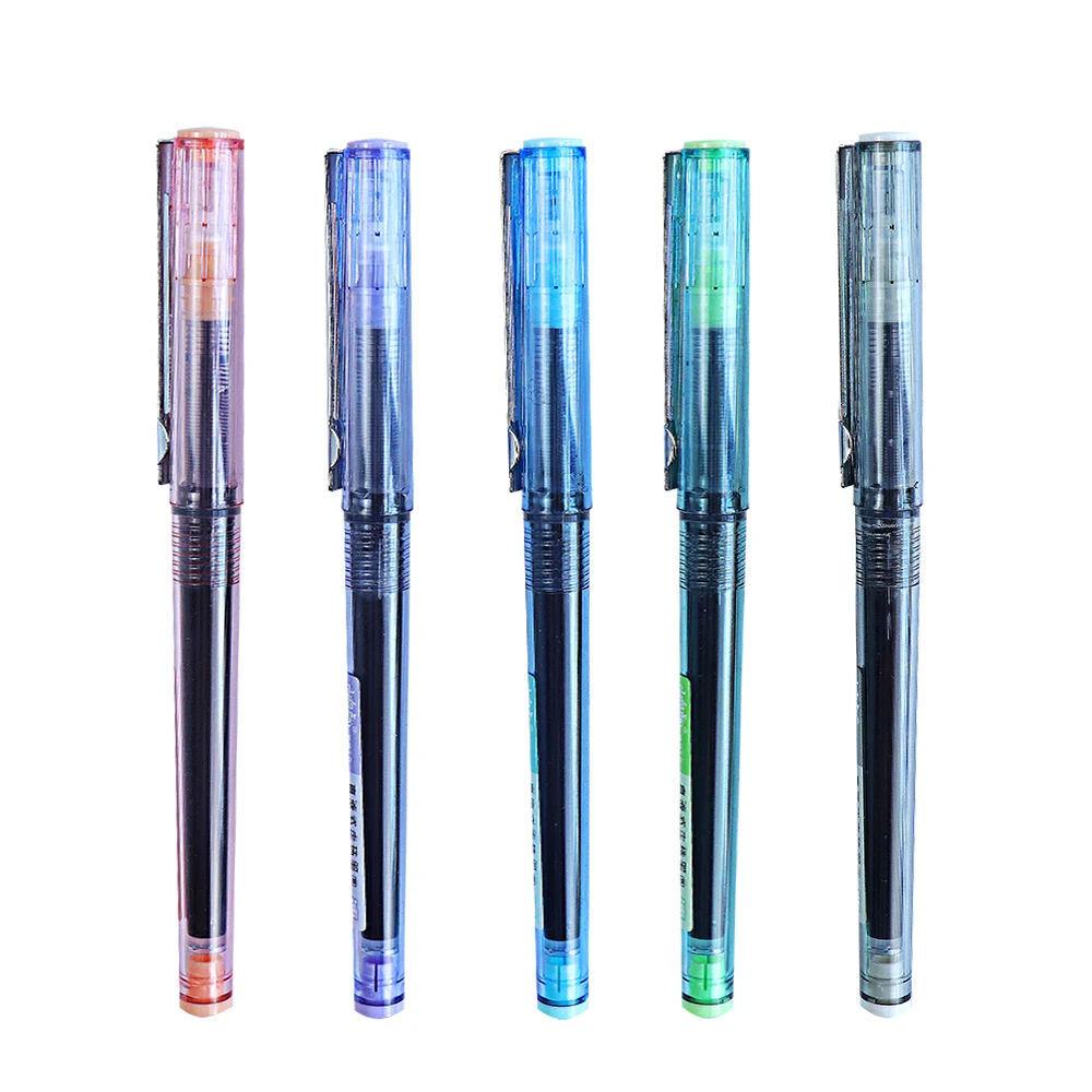 

QuickDry Black Ink Gel Pens RP19 0.5mm Writing Point For School Students Exam Office Accessories Stationery Supplies Gift Set