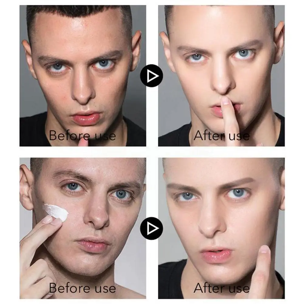 

Laikou Men Bb Cream Natural Whiten Face Cream Effective Skin Foundation Face Control Base Oil Makeup Cream Color Moisturizi F9v4