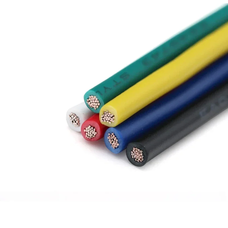 2/10 м 30 28 26 24 22 20 18 16 AWG UL1007 Электрический провод изолированный ПВХ луженый медный