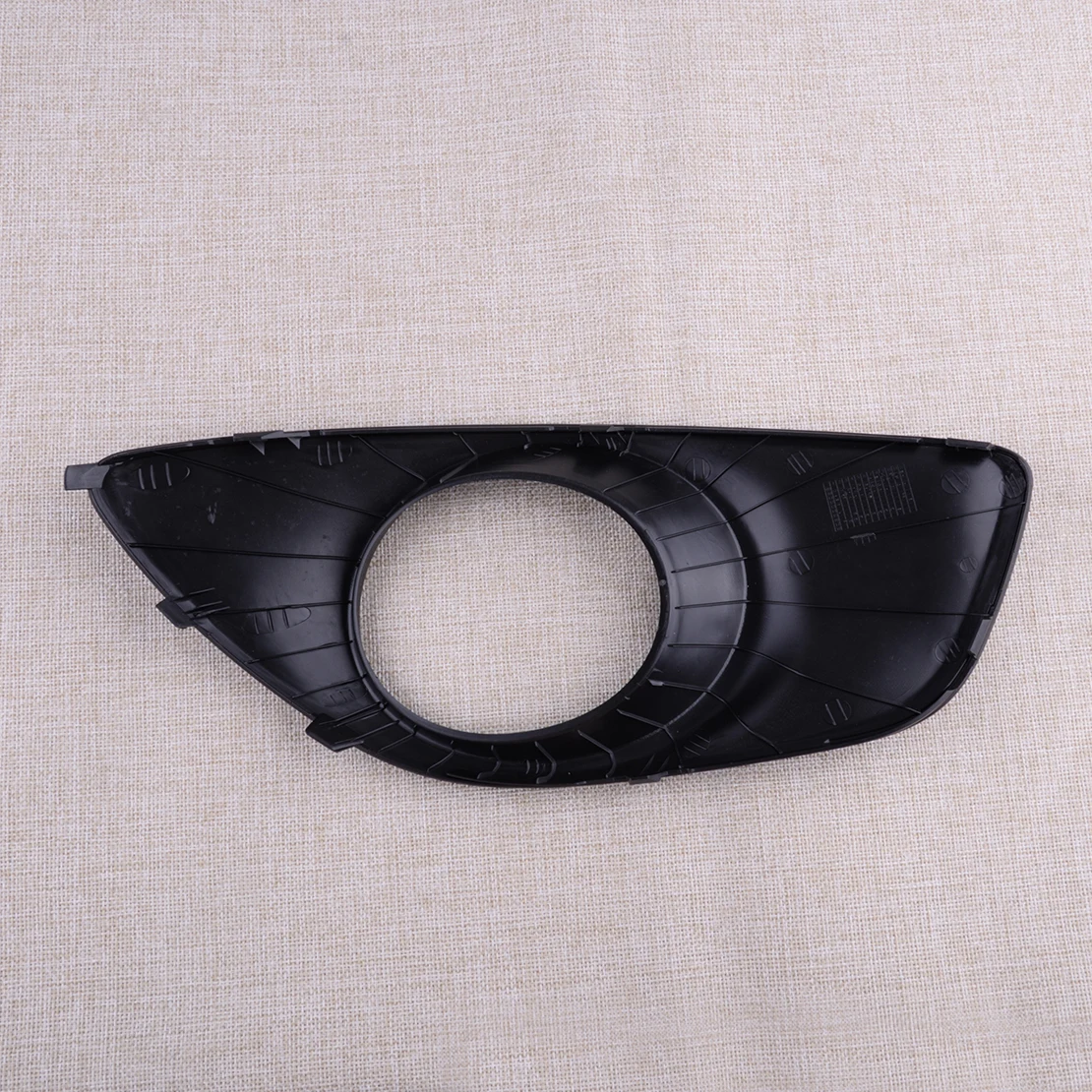 Черная пластиковая Автомобильная передняя левая противотуманная лампа задняя