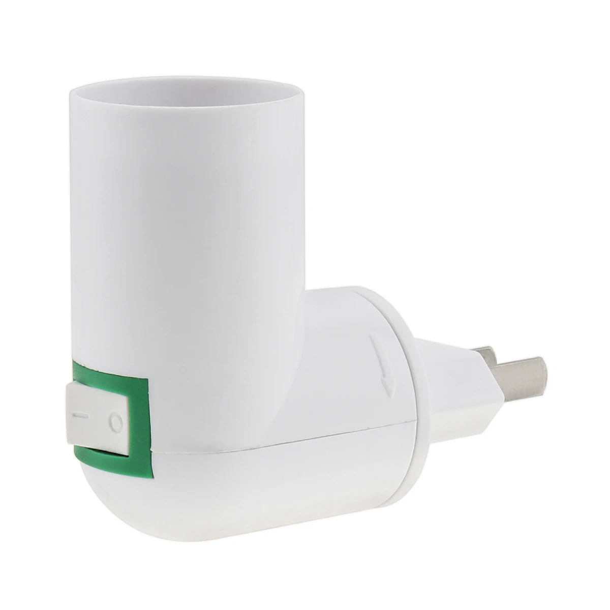 

E26/E27 Light Socket 360 Degree Rotation Small Night Light Holder with Switch for Indoor Lighting Photography Offices Workplaces