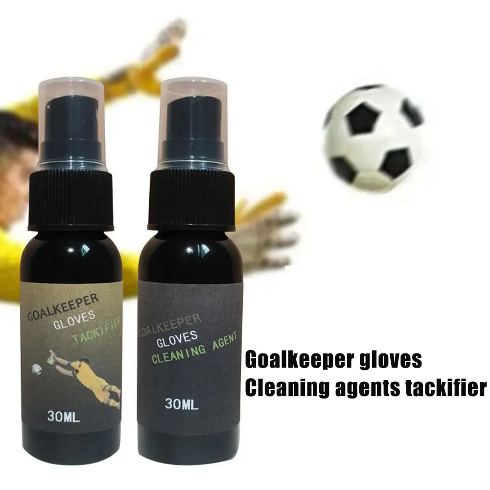 

1pcs 30ML Goalkeeper Gloves Cleaning Agents Tackifier Shoes Accessories Cleaner Football Sports Multifunctional Outdoor J0D6