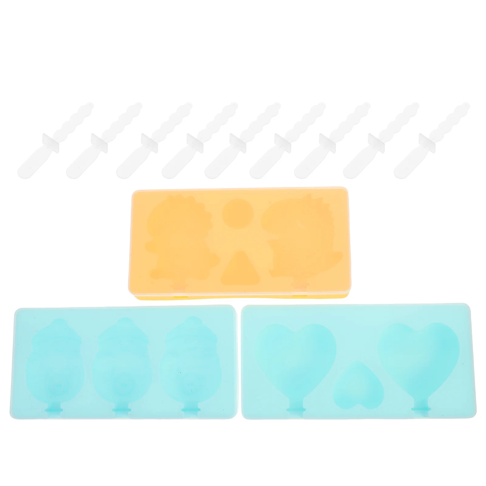 

1 Набор, силиконовая форма для фруктового льда, форма в виде кролика, форма для мороженого, форма для пудинга С Деревянными Палочками