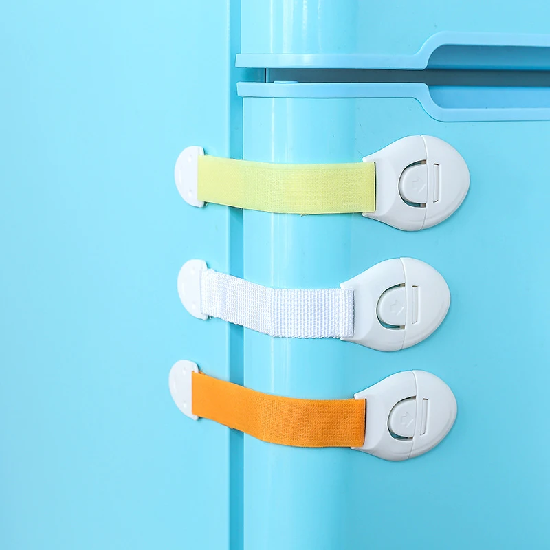 

1-5Pcs/Lot Child Lock Protection Of Children Locking Doors For Children's Safety Kids Safety Plastic Protection Safety Lock
