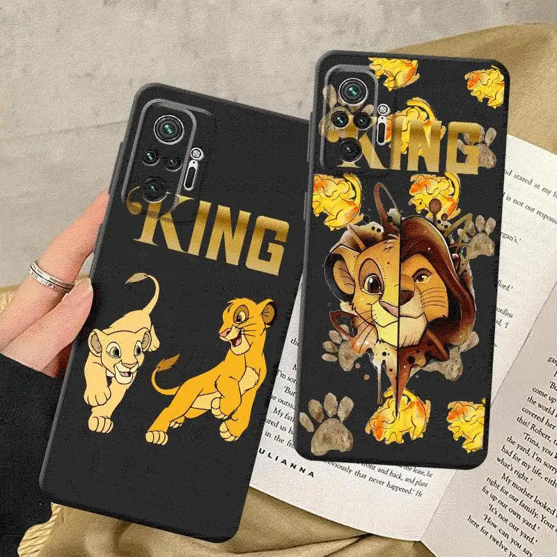 Чехол для телефона Disney The Lion King Xiaomi Redmi Note 7 8 T S 10 11 12 Pro ProPlus 13
