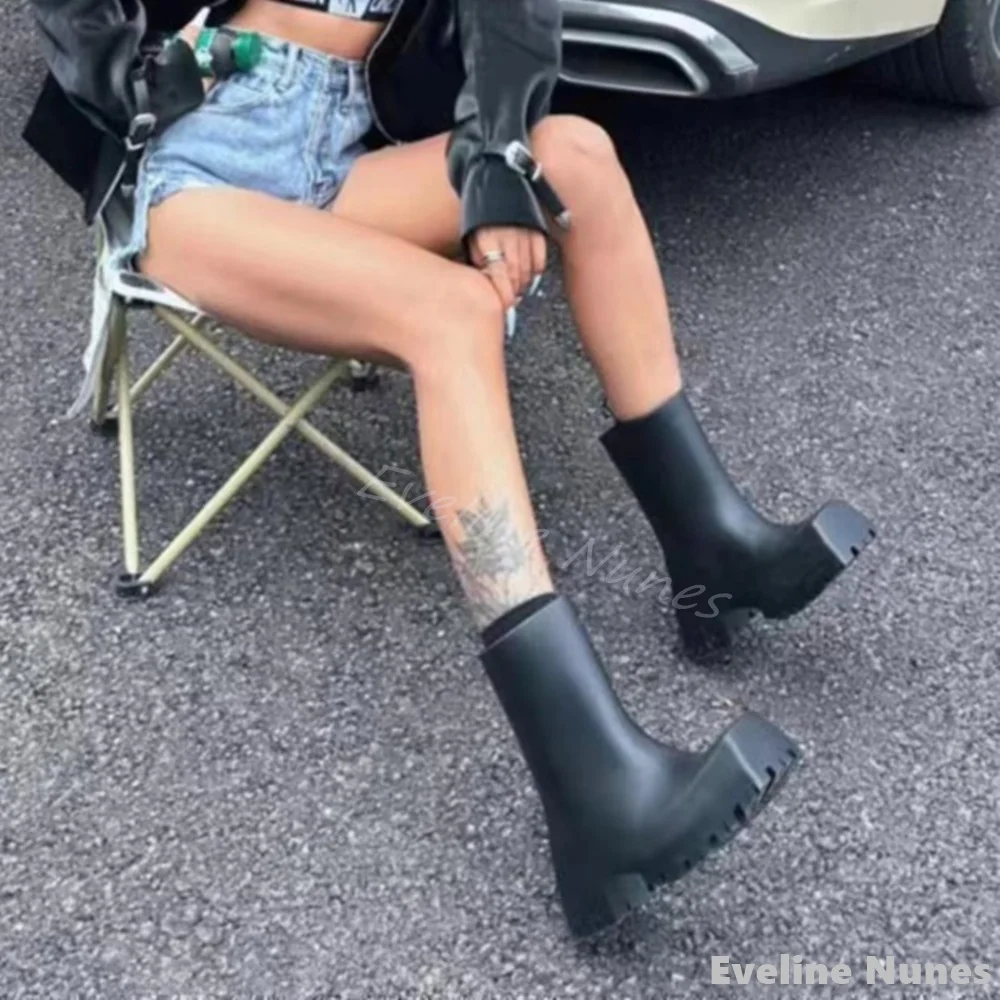 Удобные женские ботильоны из мягкой кожи с квадратным носком повседневные