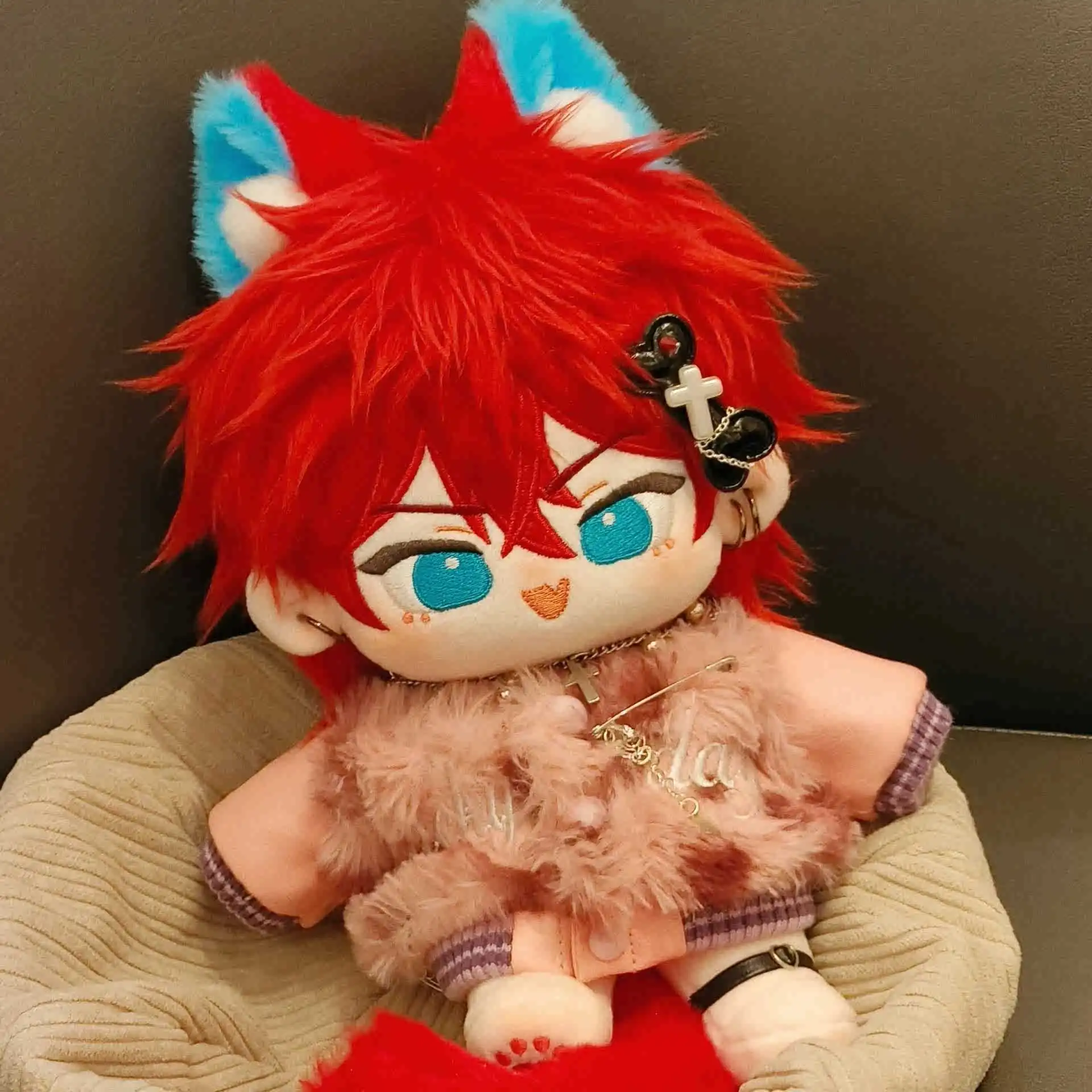

Game Anime Ensemble Stars Amagi Rinne Plush Stuffed Doll Body Dress Up Stuffed Cotton Plushie Cosplay Gift 20cm 2023