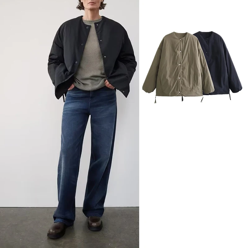 

Парка женская хлопковая с длинным рукавом, на осень/зиму