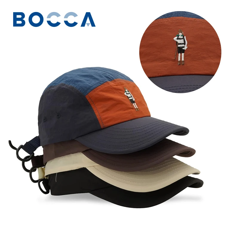 Быстро сохнущая бейсболка Mouth цветные Снэпбэк кепки в японском стиле ретро