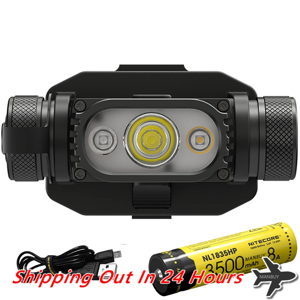 

Фонарь налобный NITECORE HC65Mv2, 1750 лм, USB