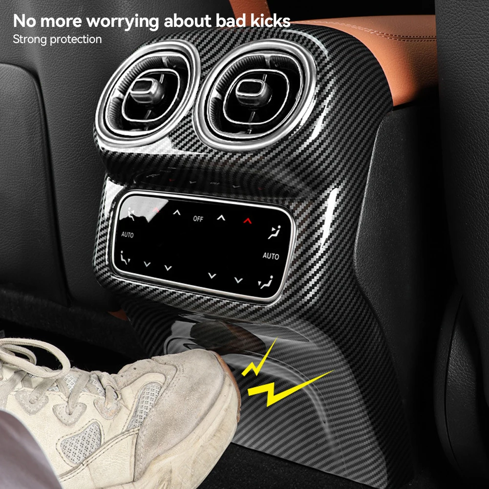 1 шт. ABS углеродный для Mercedes Benz Glc300l 2023 автомобильные аксессуары задний