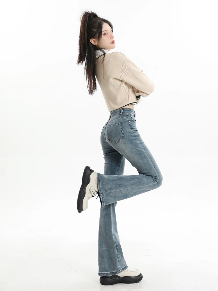 Рисунок 3 - Женские джинсовые брюки-клеш Boliyae