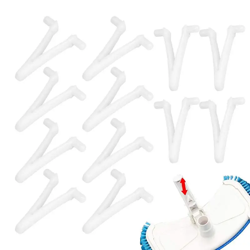 

Зажимы-бабочки для бассейна, крепежные зажимы для бассейна, щетка для спа, Универсальный V-образный зажим для скиммера, зажимы для сетки для бассейна