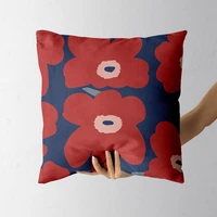 ins hot floral cushion cover nordic decorative throw pillow case for sofa bed living room waist pillow cover home decor