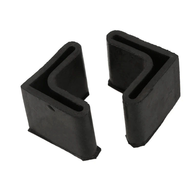 Акция! Резиновые L-образные Угловые железные накладки для ножек 40 шт. черные |