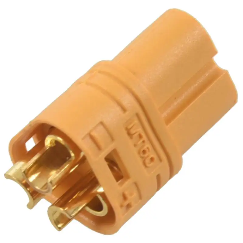 

5 Pairs MT60 3.5mm 3-wire 3-pole Connector Plug Set for RC ESC to Motor 5 Male Connectors & 5 Female Connectors