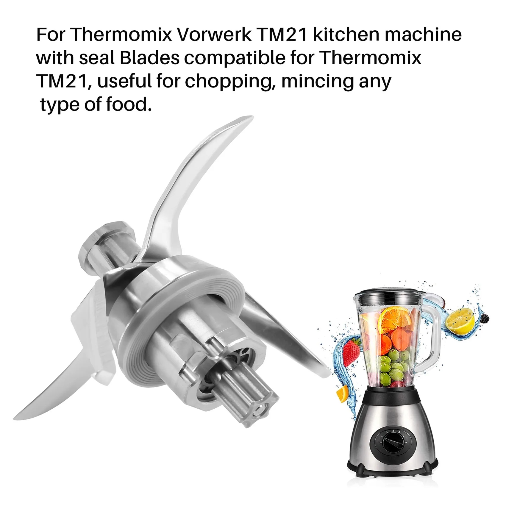 Сменный нож блендера для кухонного комбайна Vorwerk Thermomix TM21 TM 21 смешивания с