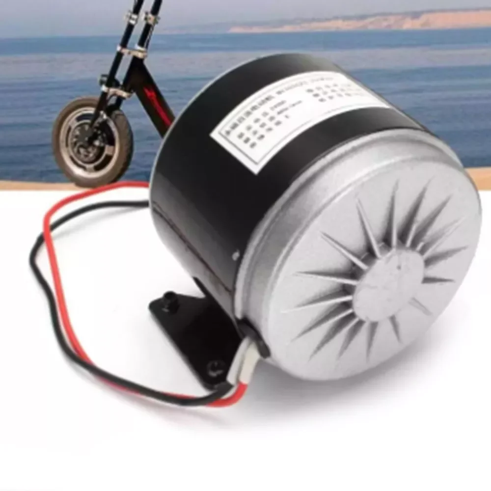 24V 250W High-Speed Brushed DC Functional Motor Electric Scooter Folding Bicycle Electric Bicycle Brush Motor Bike Accessories