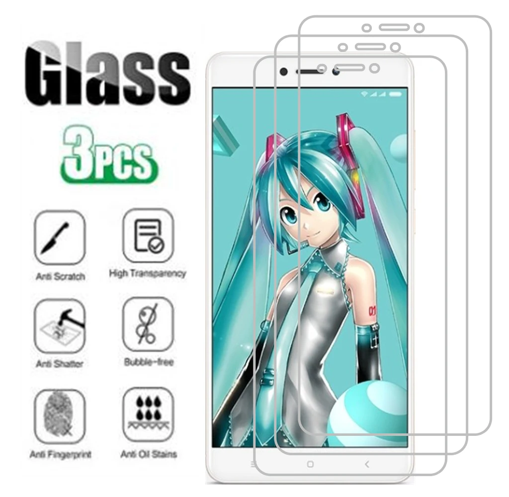 

Закаленное стекло для Xiaomi Redmi Note 10/9/8/7 Pro/9S/8T, Защитная пленка для экрана redmi note 4x, 5a, 4, 5, 10 pro, стекло для телефона, 3 шт.