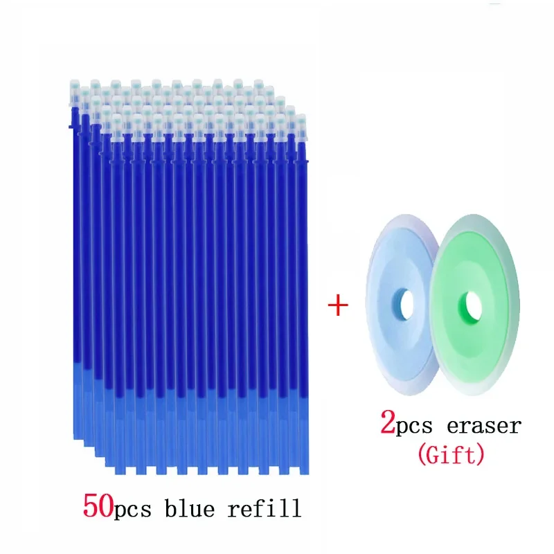 

Стержни для гелевых ручек MROOFUL 0,5 мм синие/черные