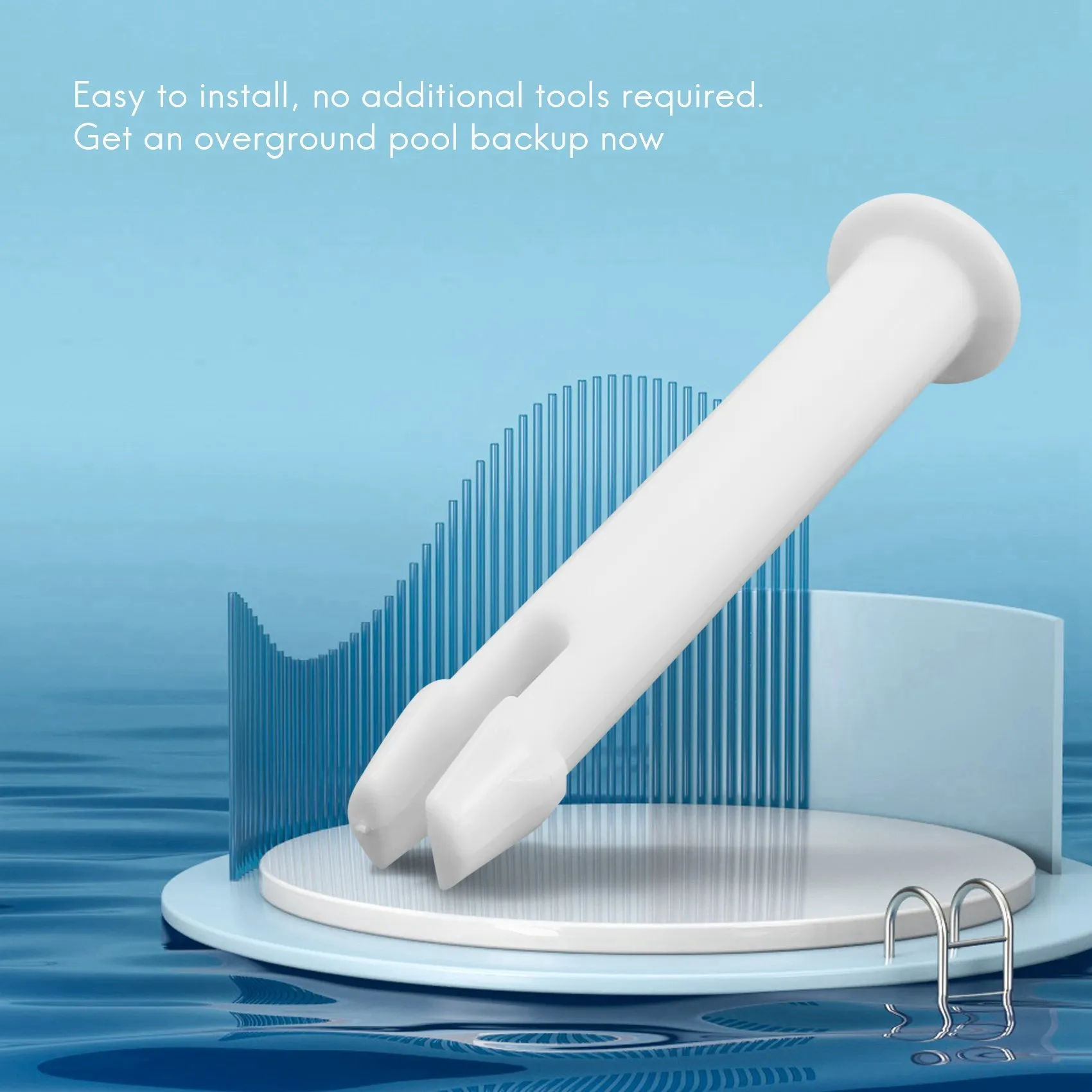 24 шт. пружинные штифты из АБС-пластика для бассейна 6 см/28270 дюйма