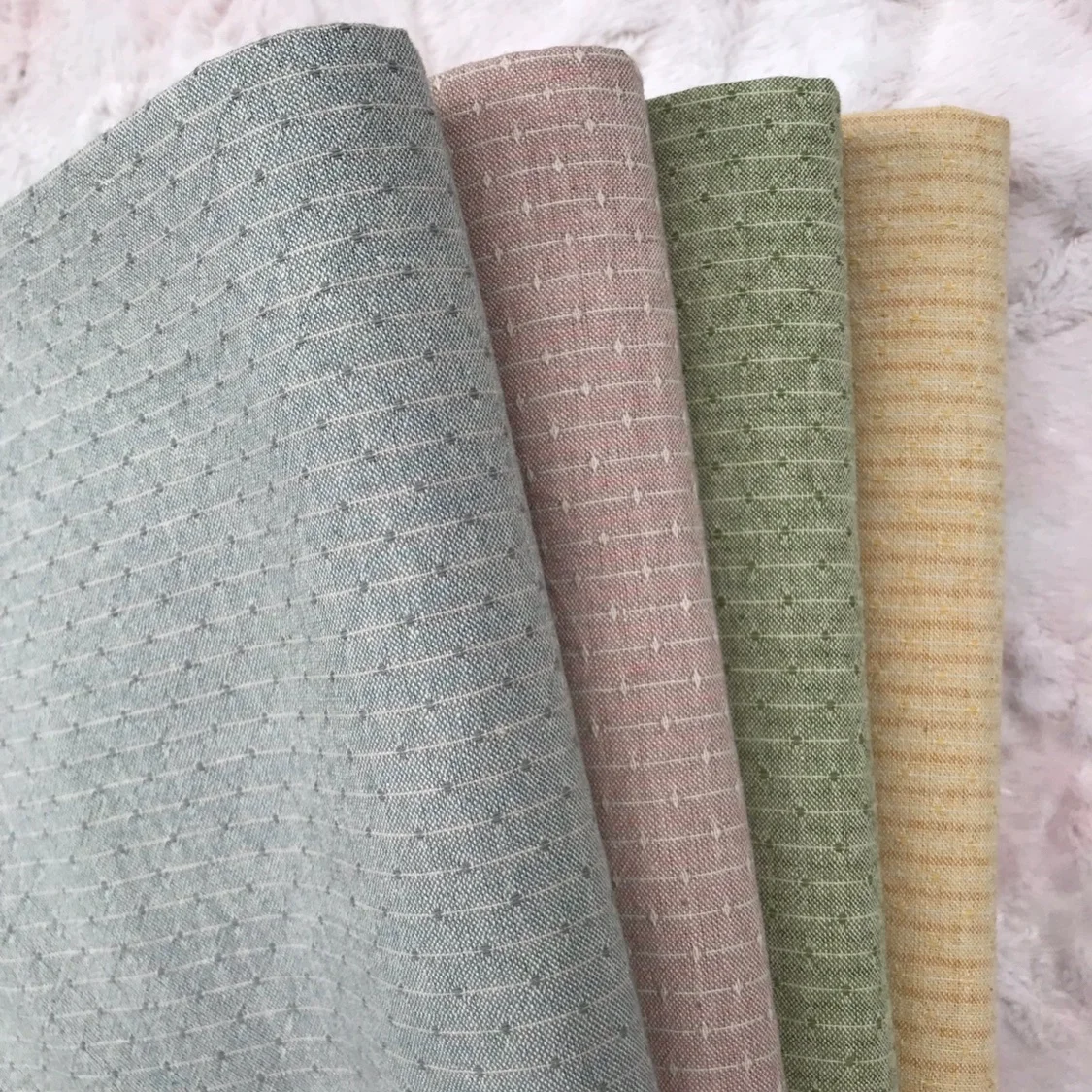 50x70 см окрашенная в пряже хлопковая ткань клетку парчовая Лоскутная Ткань одеяло