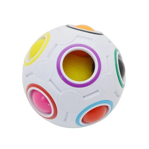 Игра электронная Волшебная детская игрушка 3d умный Сферический Радужный шар для снятия стресса popit электронная игра