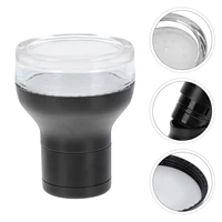 powder case containers loose refillable makeup acrylic container brush lid puff box travel