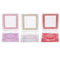 eyelash box case lash false storage packaging organizer holder container eyelashes display lashes boxes empty fake square window