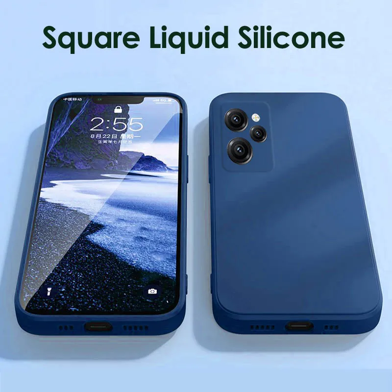 

Poco X5 Pro Case Original Liquid Silicone Full Protection Soft Cover For Poco X5 Pro Poco X 5 Pro X5Pro Pocox5 Pro 5G Phone Case