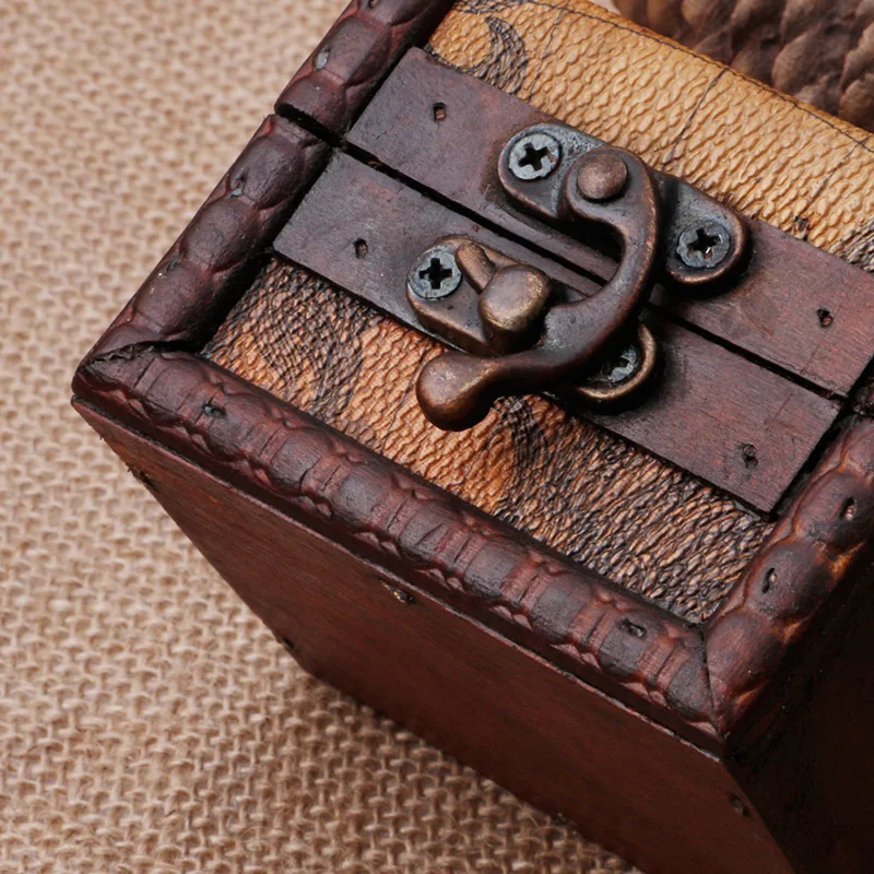 

Oriental Style Jewelry and Accessories Wooden Box Country Decorative Container Retro Storage Box Jewelry Organizer