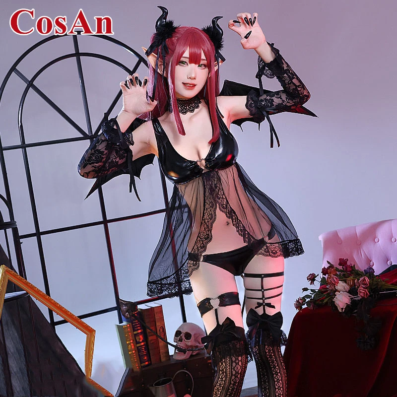 

CosAn Anime My Dress-Up Darling Kitagawa Marin Cosplay Costume Sweet Little Devil Uniforms Activity Party Role Play Clothing