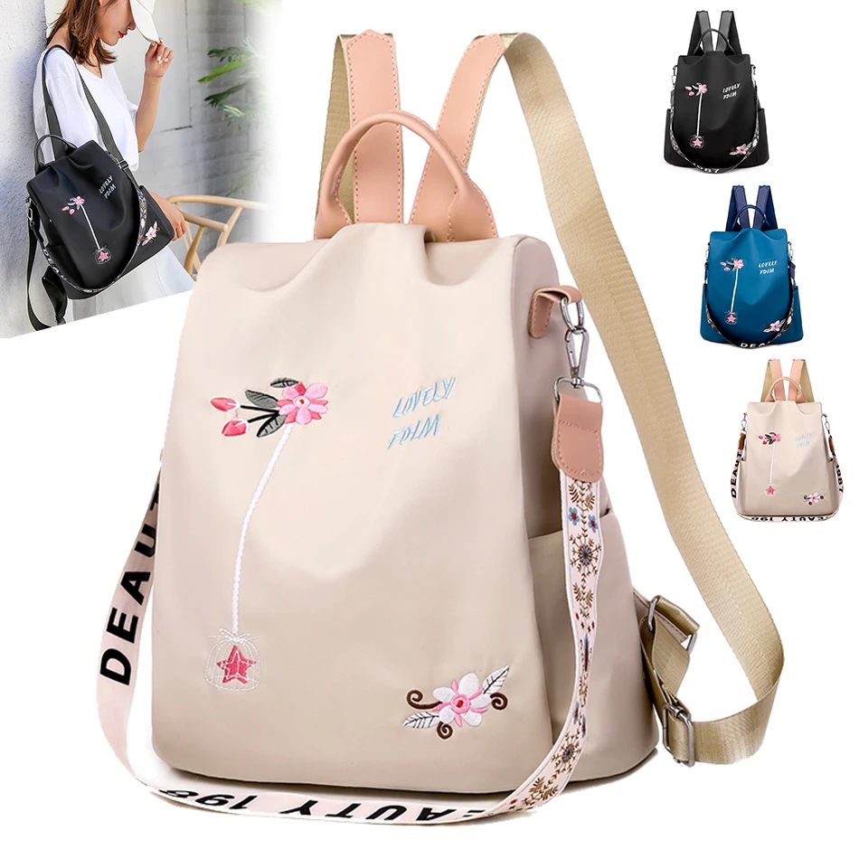 New Fashion Anti-theft Women's Backpack High Quality Oxford Shoulder Bags for Women 2021 Large Capacity Travel Female Backpacks