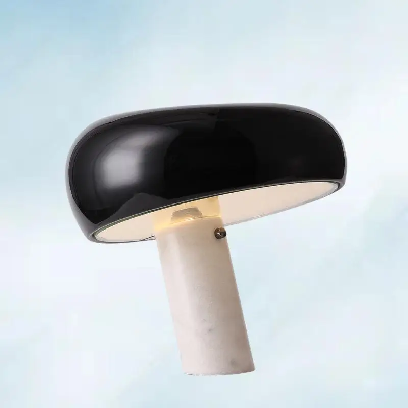 

Nordic Minimalist Mushroom Marble Table Lamp - The Italian Snoop Unveils a Stunning Illumination Masterpiece