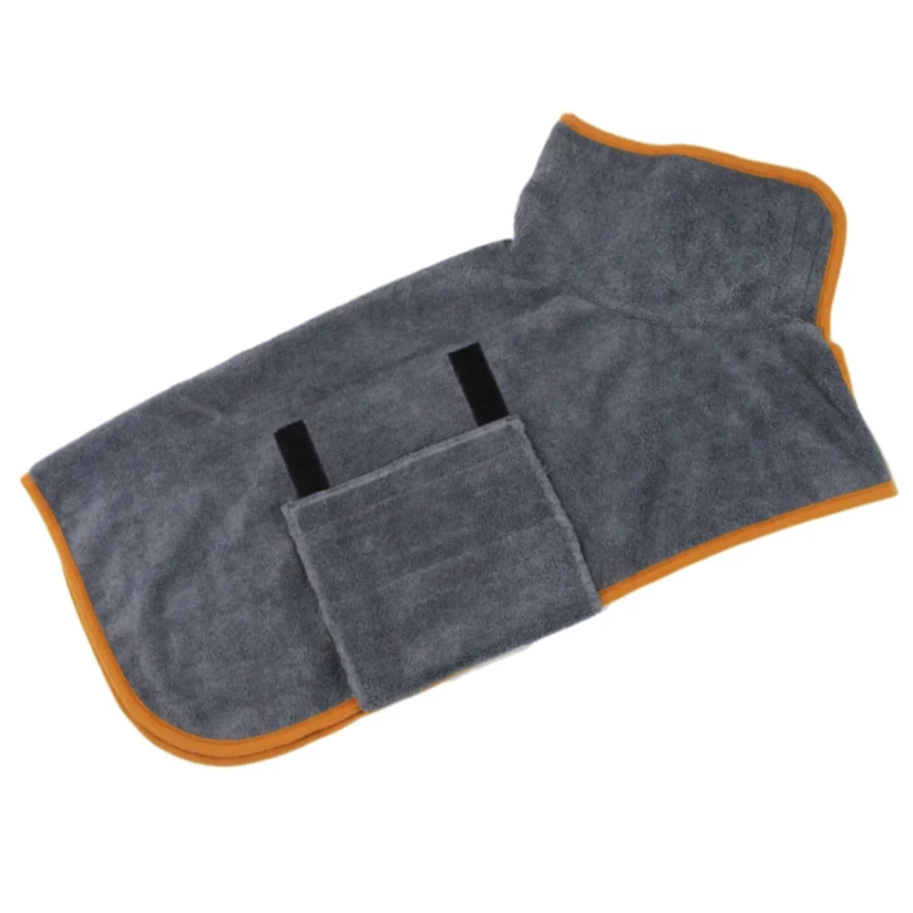 

Adorable Dog Bathrobe Towels Small Supple Puppy Clothes Drying Coat Absorb Water
