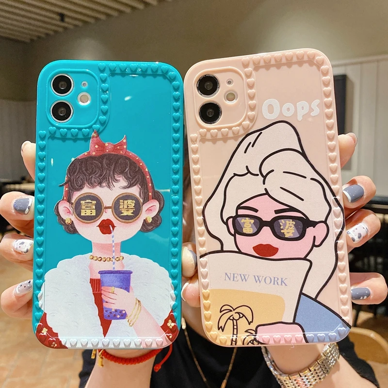 Cute Cartoon Love Heart Silicone Cover Case for Samsung Galaxy S20 FE S20 Plus Note 20 Ultra 10 Lite A51 A71 A32 A12 A11 A52 A72