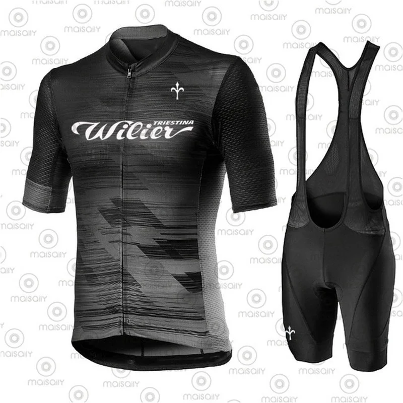 

Wilier Summer Bicycle Riding Clothes Cycling Bib Shorts Gel Pad Road MTB Race Apparel 2022 Men Cycling Jersey Set Short Sleeve