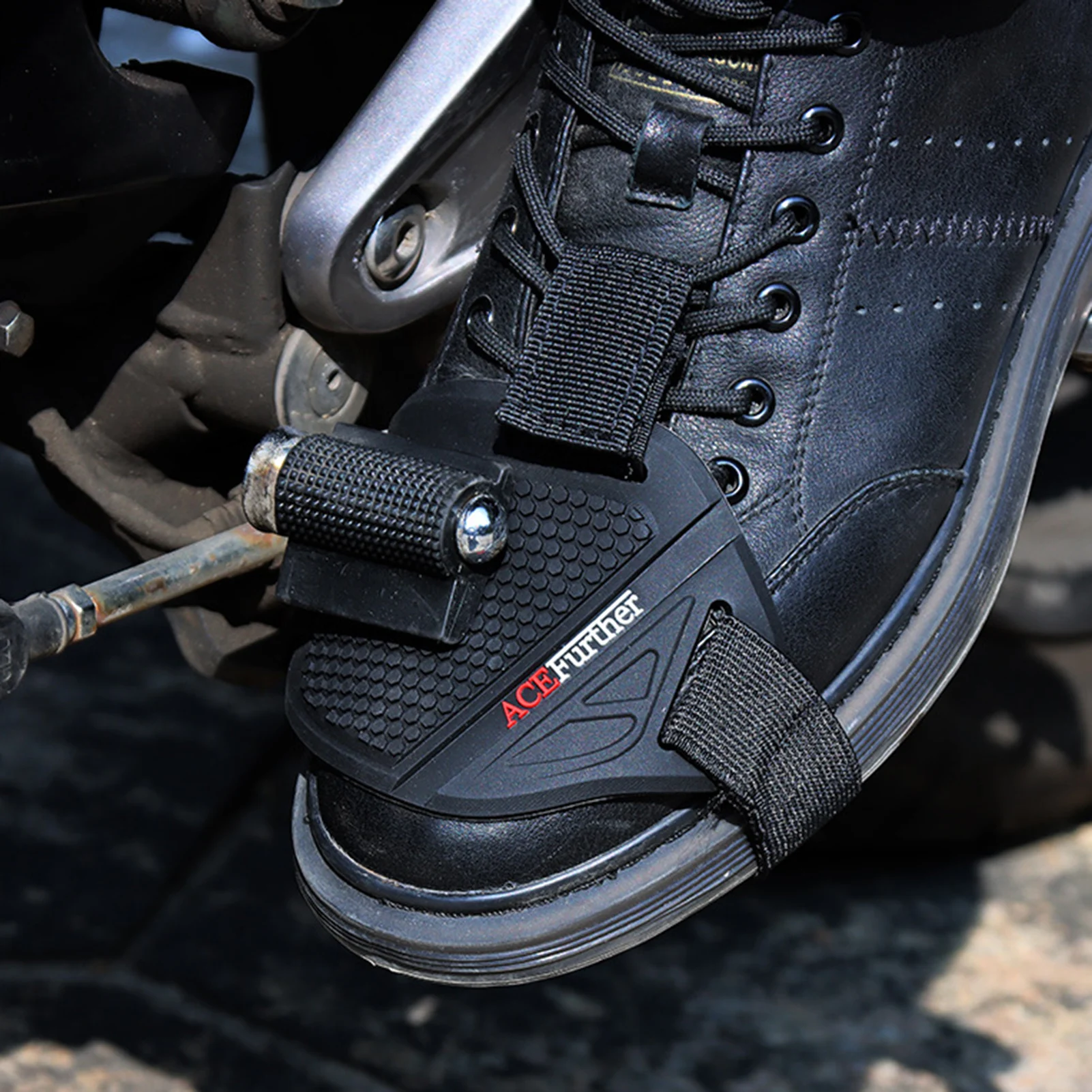 

Motorcycle Gear Shift Pad Rubber Boot Protector Shifter Guard Motorcycle Shoe Cover Pad Shoes Protection Motorbike Accessories