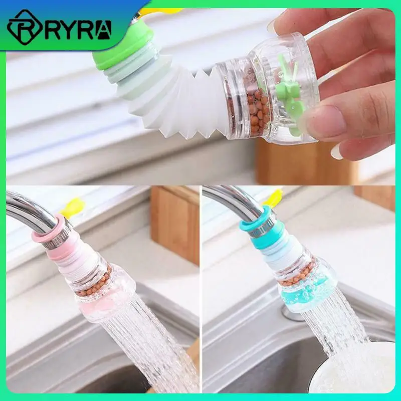 

Universal 360 Rotation Economizer Head Activated Carbon Water Filter Tap Head Water Saving Water Purifier Flexible Nozzle Swivel