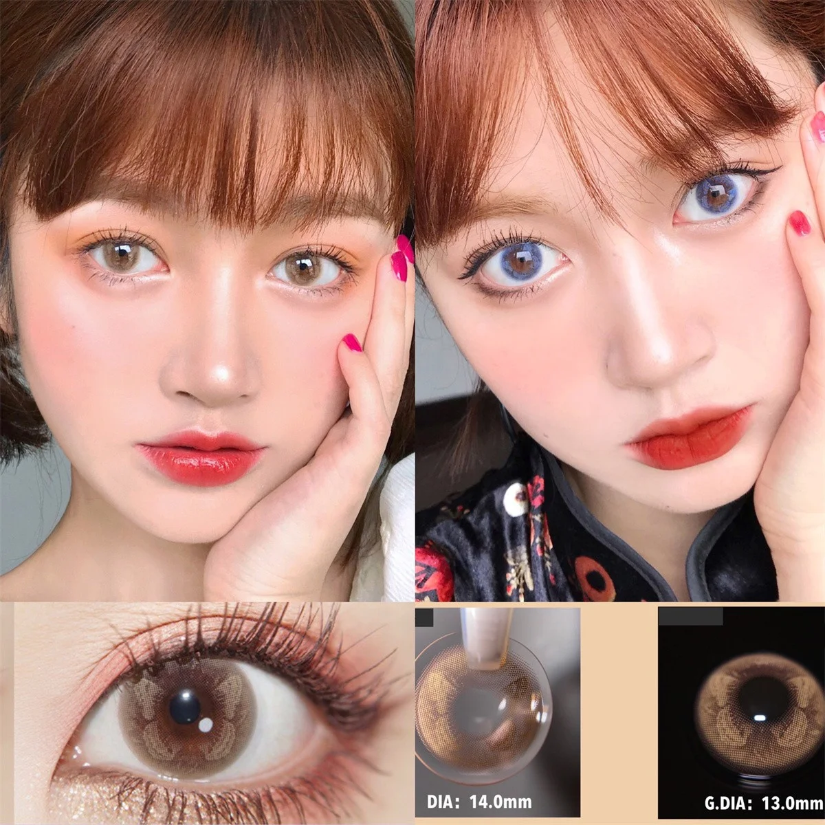 2 шт./пара контактные линзы для глаз при близорукости