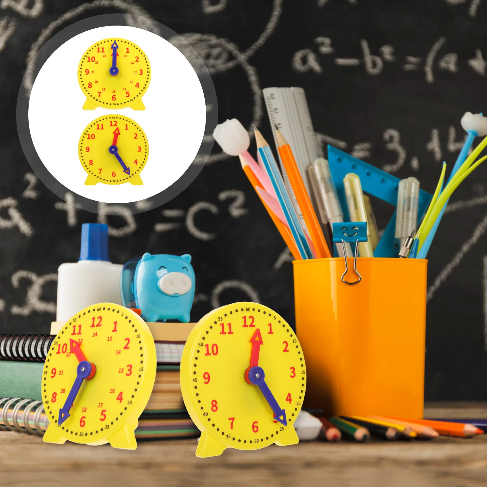 

2 шт., часы для учебы