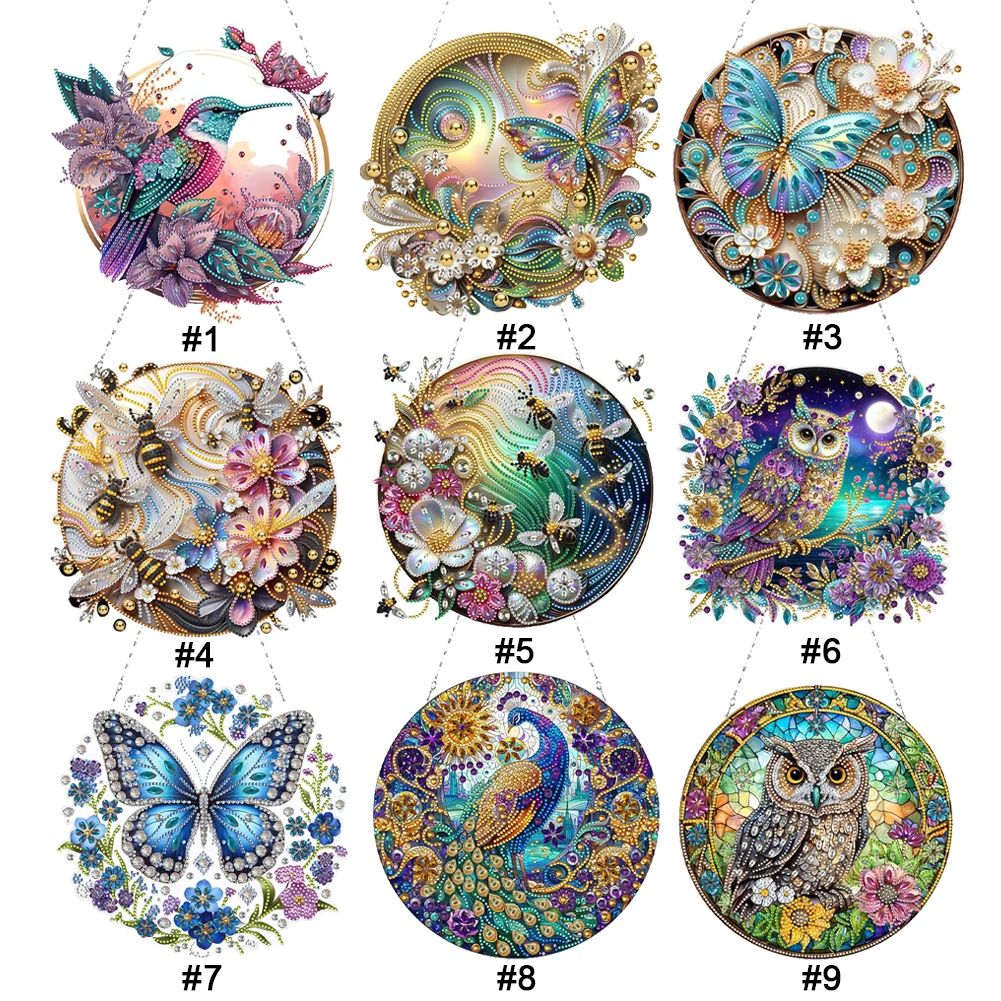 5d Комплект Алмазной Живописи Пчелы И Павлины Двусторонние Произведения