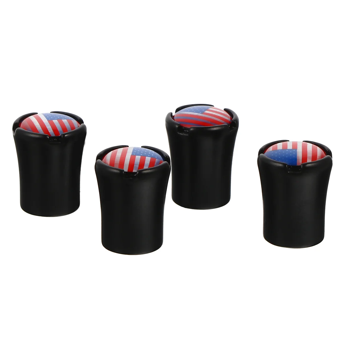 

4pcs Universal Air Caps Car Tire Dust Covers Tire Stem Air Caps Cove