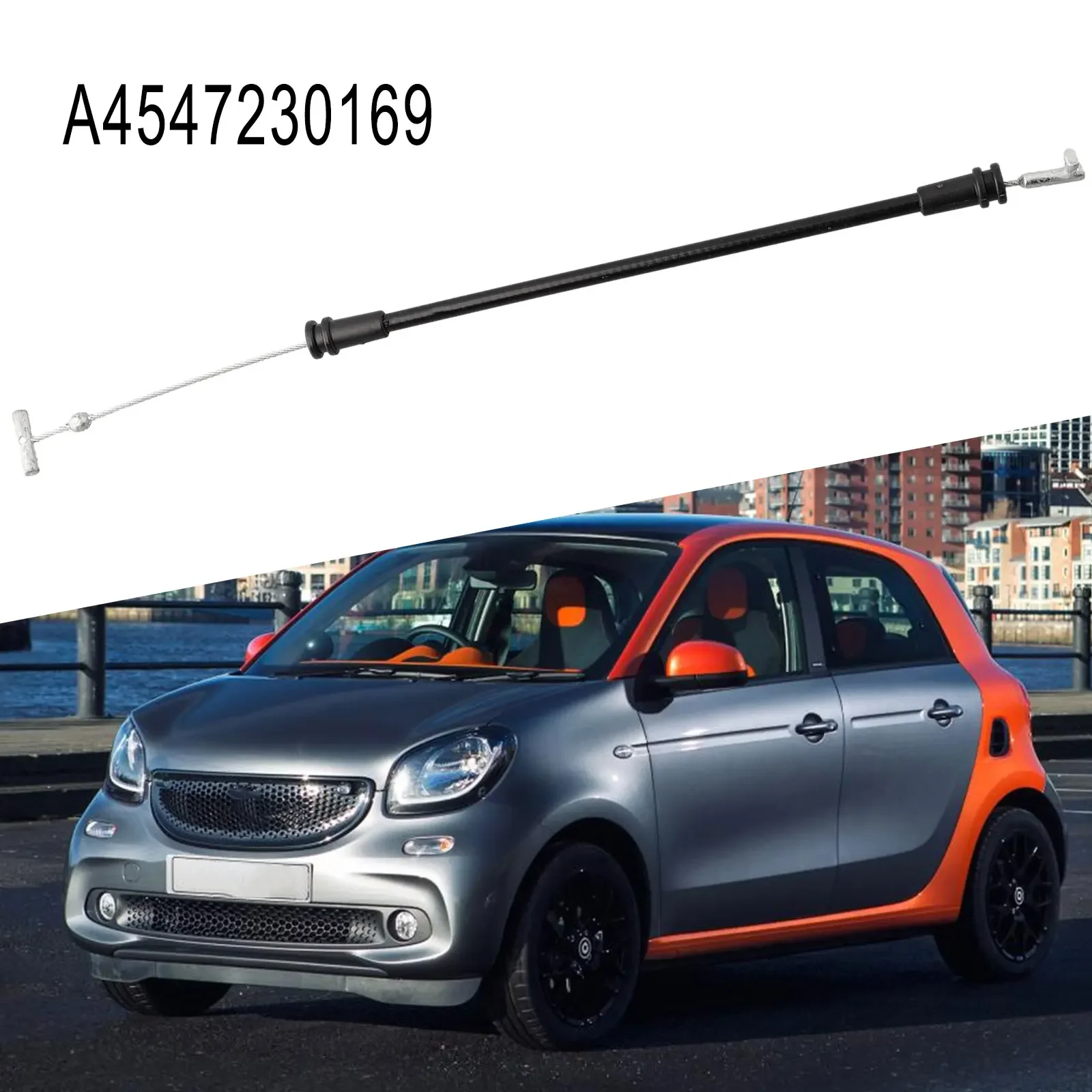 Кабель переключения дверной ручки для Smart ForFour 1-го поколения (2004-2006) 4547230169 черный +
