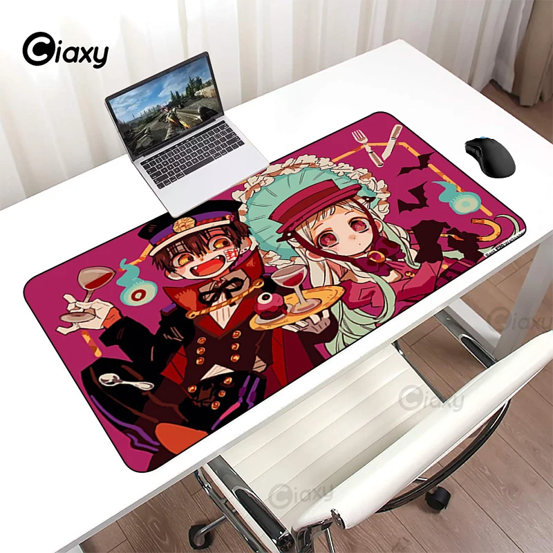 

Red Mouse Pad Gamer Mousepad Toilet-Bound Hanako Kun Desk Mat Playstation Consoles Game Table Mats Mini Pc Gaming Computers Rug