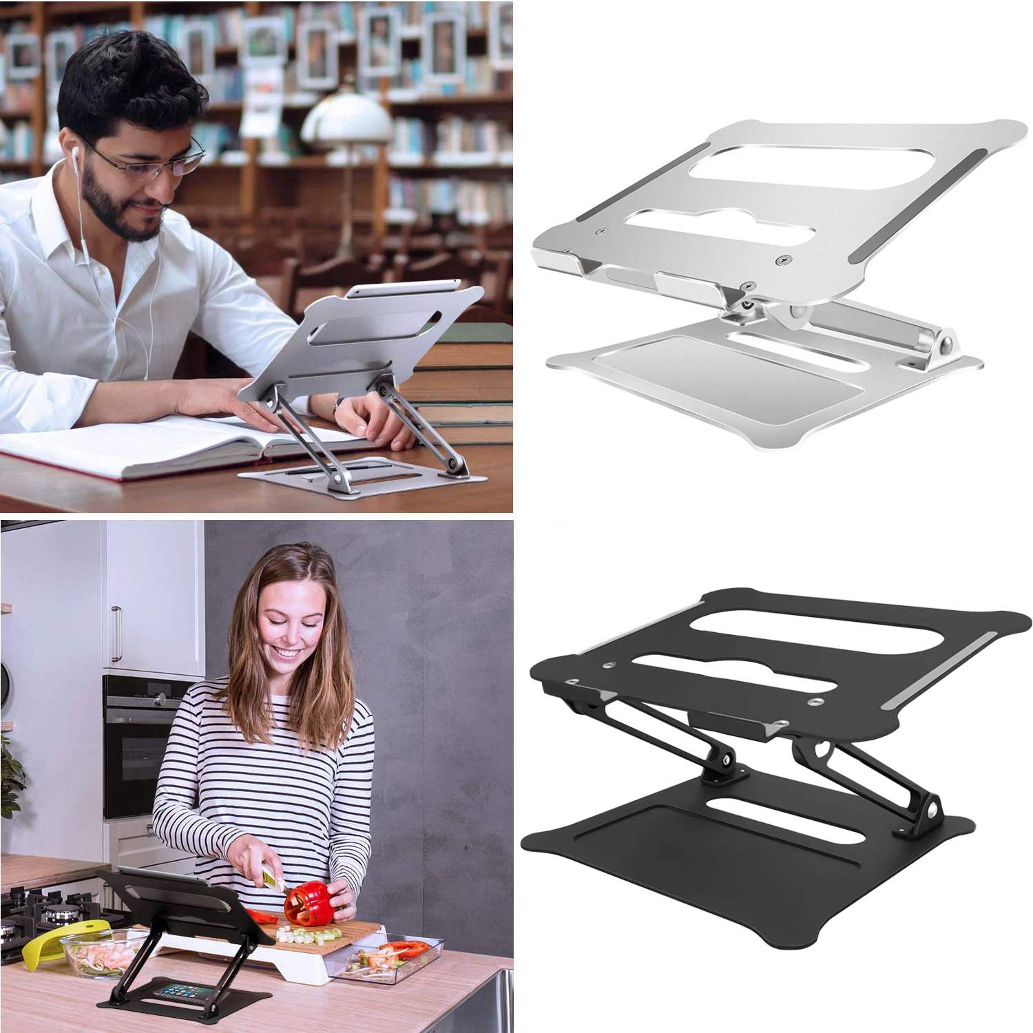 

Besegad Foldable Adjustable Cooling Support Stand Bracket Holder for Huawei Lenovo Dell Acer Samsung Asus 17inch Laptops hotsale