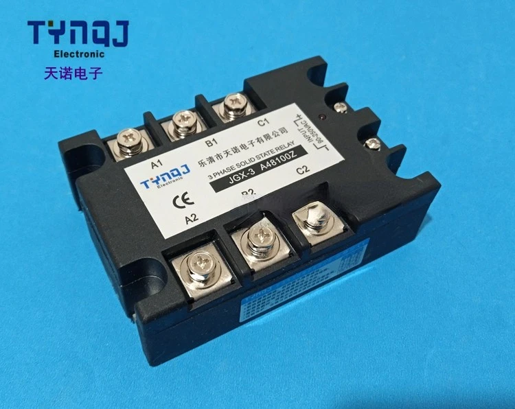 Трехфазное твердотельное реле JGX-3 A48100Z управляемое переменным током 100AA SSR-3 A48100