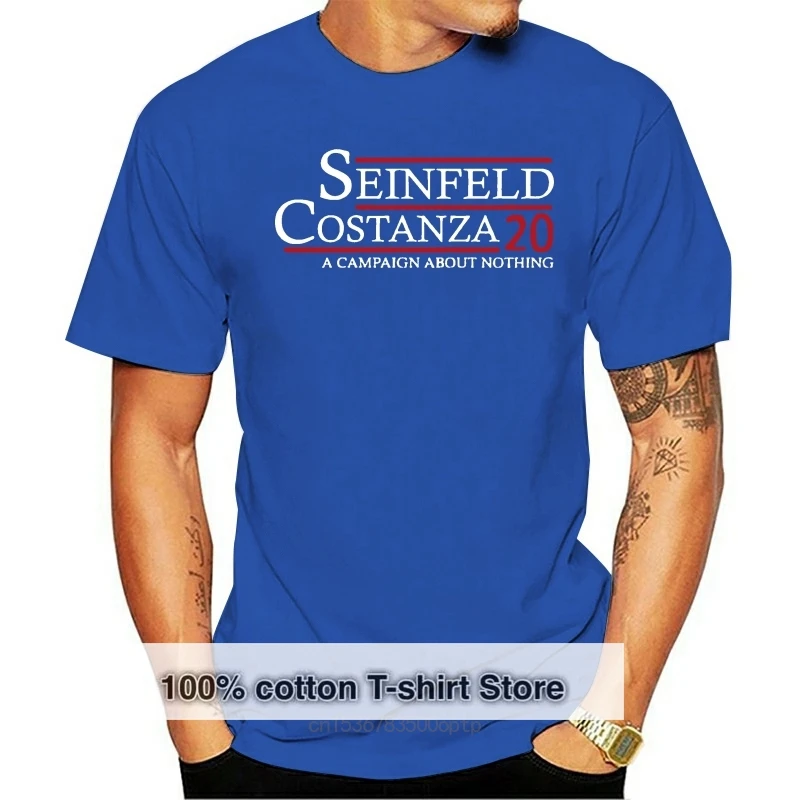 

Мужская хлопковая футболка Seinfeld coroom, модная футболка в стиле унисекс