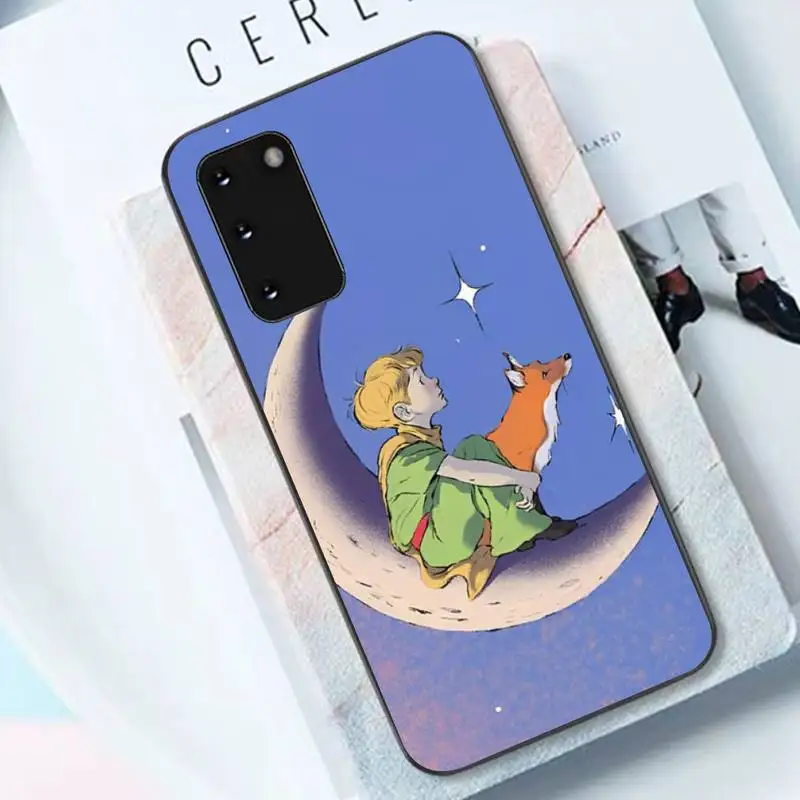 Little Prince fox Phone Case for Samsung S10 21 20 9 8 plus lite S20 UlTRA 7edge