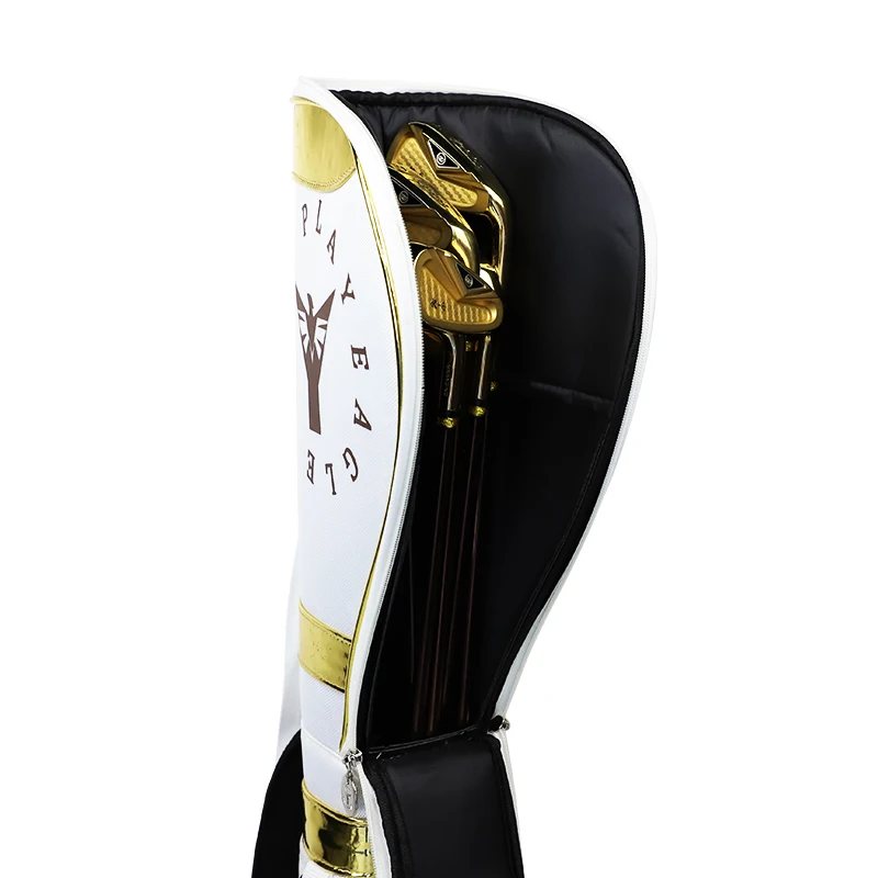 PLAYEAGLE Waterproof Nylon Golf Mini Portable Sunday Pencil  Bag  for 5~8pcs Clubs Lightweight Caddie Aviation  Accessories